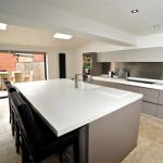 Fitted kitchen centre island