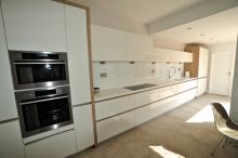 Keller handleless kitchen with AEG appliances